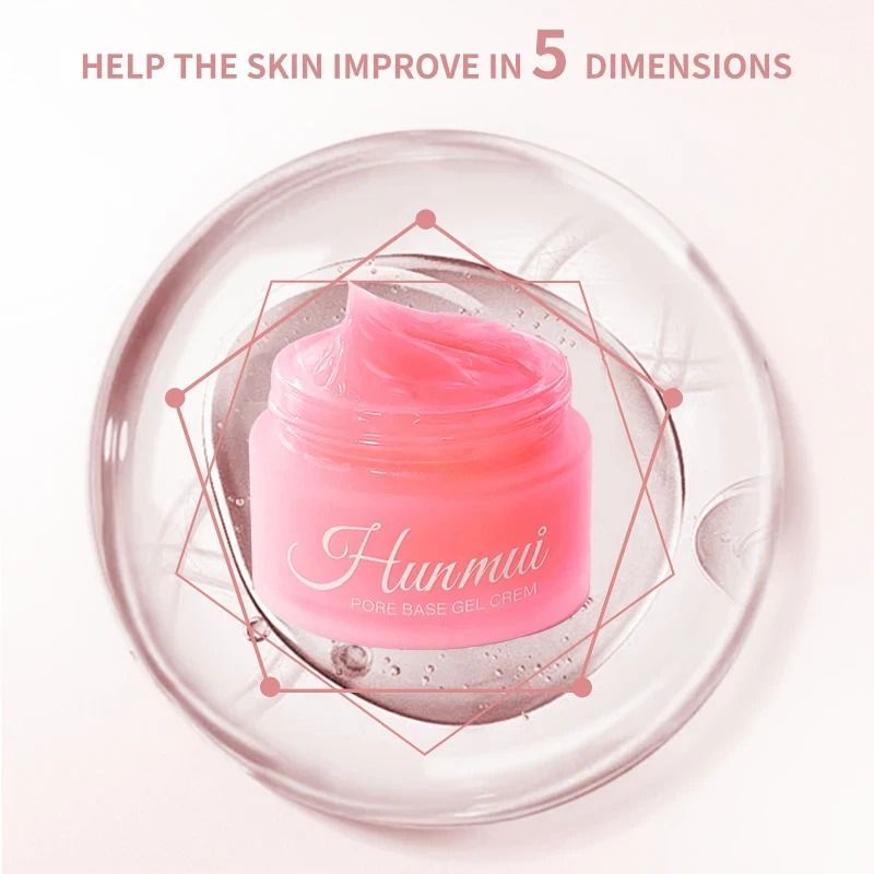 Hunmui Face Primer Pore Base Gel Cream To Cover Pores Water Embellish Skin  Create A Silky Smooth F