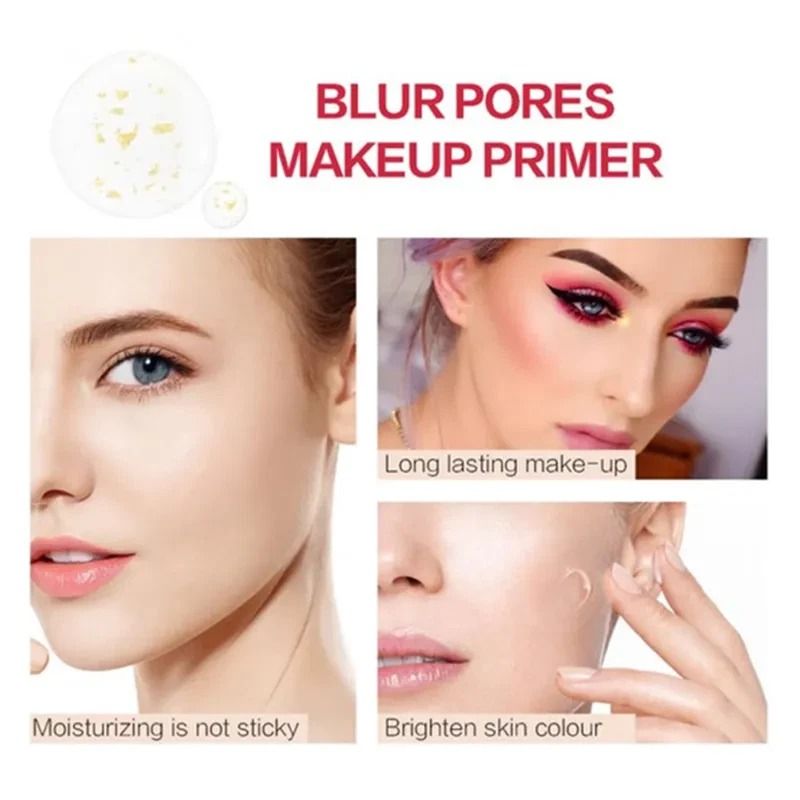 Hunmui Face Primer Pore Base Gel Cream To Cover Pores Water Embellish Skin  Create A Silky Smooth F