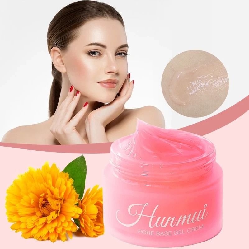Hunmui Face Primer Pore Base Gel Cream To Cover Pores Water Embellish Skin  Create A Silky Smooth F