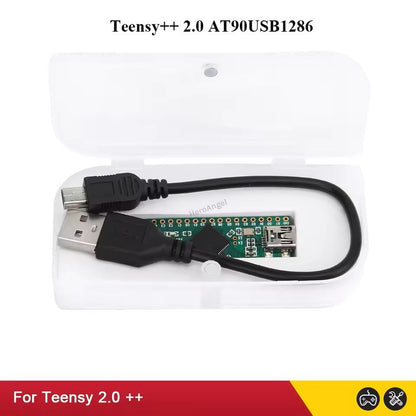 USB AVR Development Board With AT90USB1286 Chip  Keyboard Mouse Emulation Compatible 1