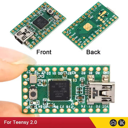 USB AVR Development Board With AT90USB1286 Chip  Keyboard Mouse Emulation Compatible 5