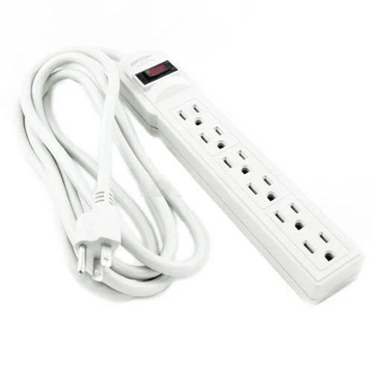 Outlet Power Strip Extension Cord with Surge Protector ETL Tap, Long Heavy-Duty Power Strip for Safe Home & Office Use