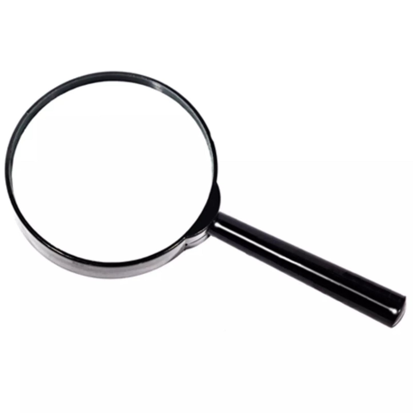 Premium 3X Magnifier, 4" Inch Real Glass Handheld Magnifying Glass for Seniors & Hobbyists