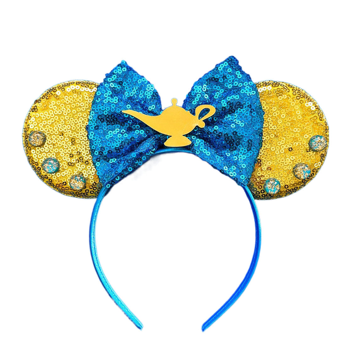 New Style Mickey Minnie Ear Headband Sequin Bows for Girls, Adults & Kids – Halloween Party Cosplay Hair Accessories