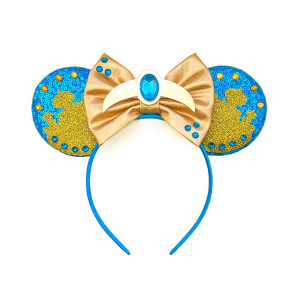 New Style Mickey Minnie Ear Headband Sequin Bows for Girls, Adults & Kids – Halloween Party Cosplay Hair Accessories
