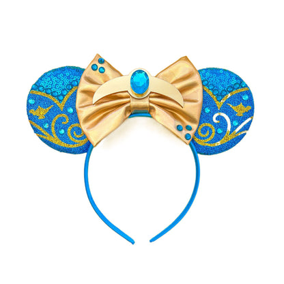 New Style Mickey Minnie Ear Headband Sequin Bows for Girls, Adults & Kids – Halloween Party Cosplay Hair Accessories