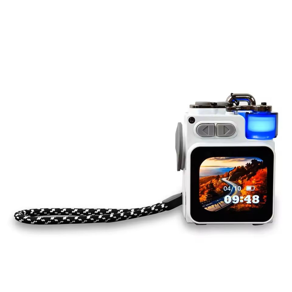 LED Display Wireless Mechanical Speaker With RGB Subwoofer  Alarm Clock 5