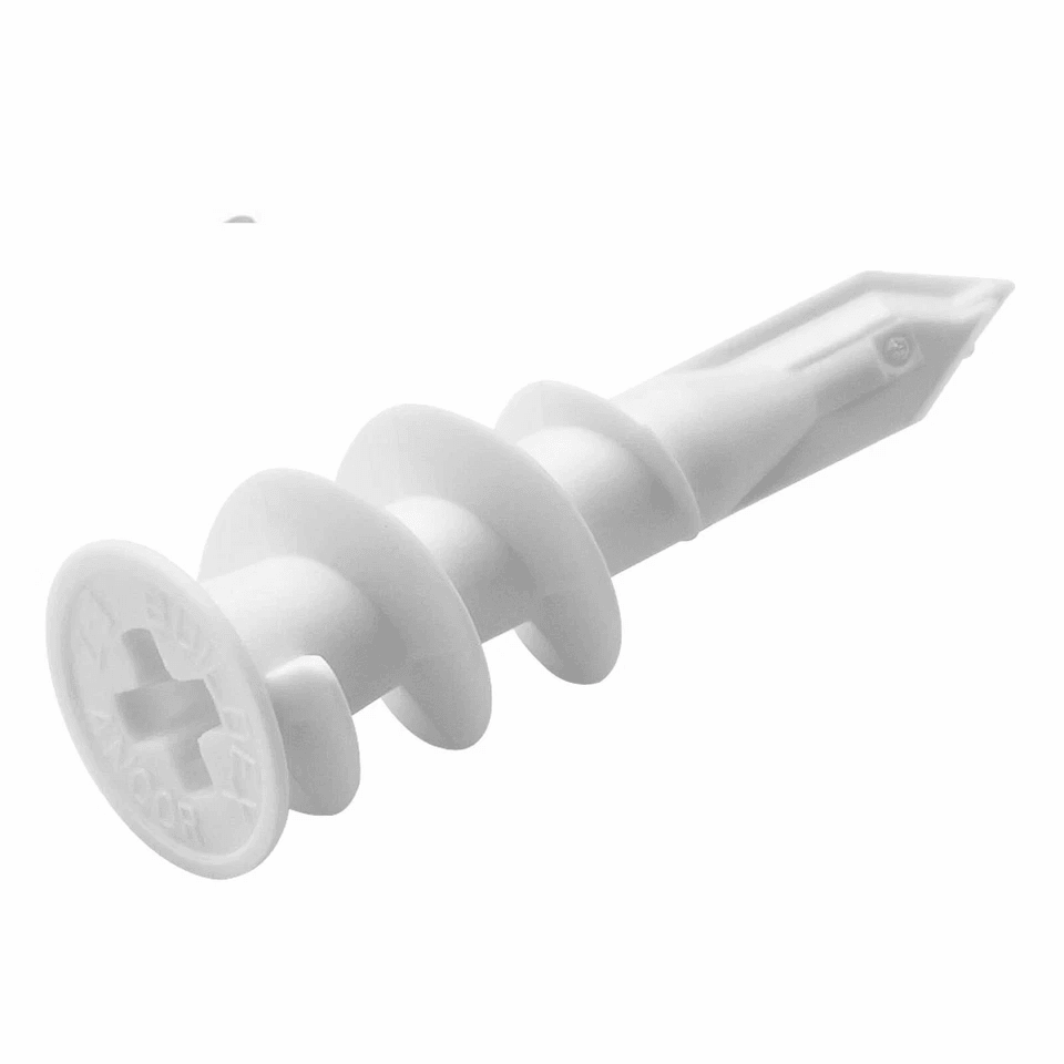 Self Drilling Wall Anchors Threaded Twist Drywall Anchors For Screws Heavy Duty SelfTapping Plaster 2