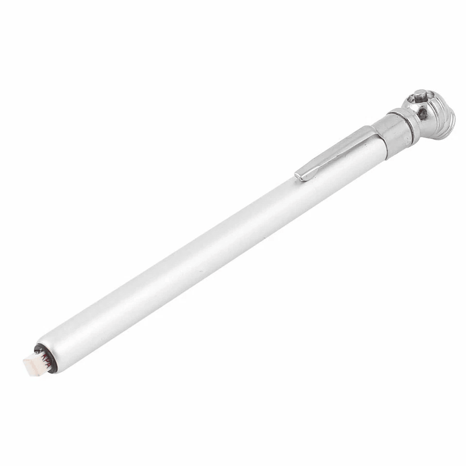 Pencil Pen Style Tire Pressure Gauge, Compact Auto & Truck Air Meter