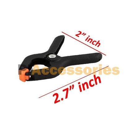 24 Pcs 27 Inch Mini Plastic Spring Clamps  1 Jaw Opening Tool Clips For Crafting DIY  Woodworking 1