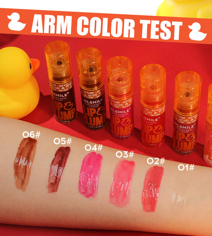 Plumping Lip Gloss Set MLSMILE Duck Lip Oil For Fuller Lips  Natural Shine Hydration  Mirror Like F 1