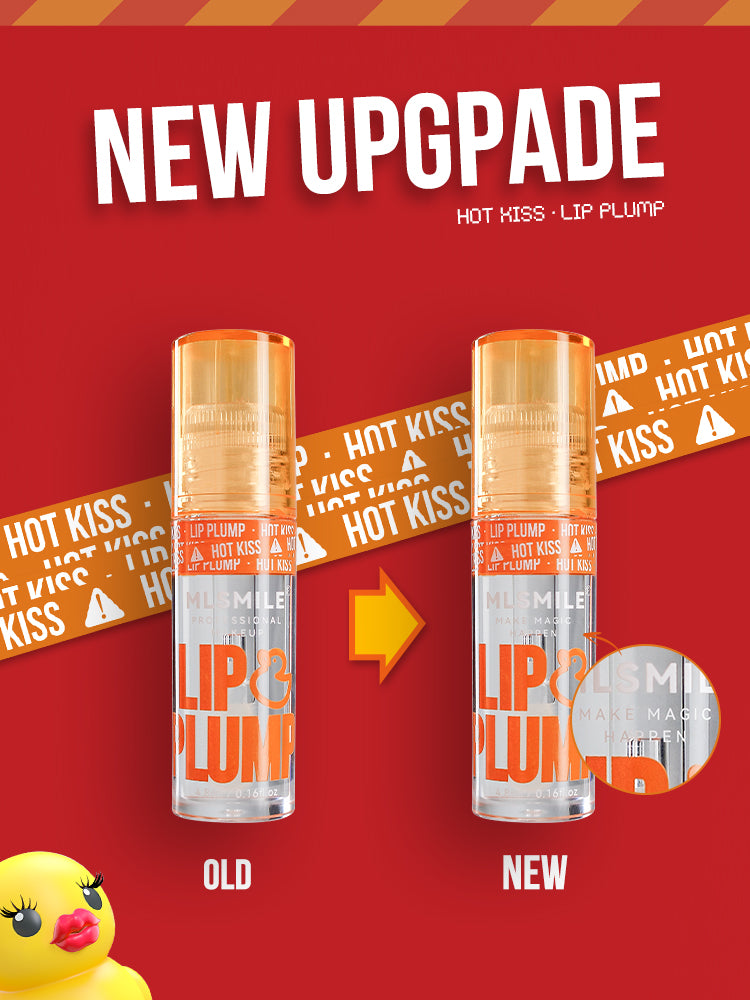 Plumping Lip Gloss Set MLSMILE Duck Lip Oil For Fuller Lips  Natural Shine Hydration  Mirror Like F 5