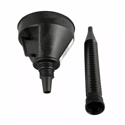 Flexible Spout Funnel W Mesh Filter  Extension Hose Oil  Gasoline Pouring Tool For Car Engines 2