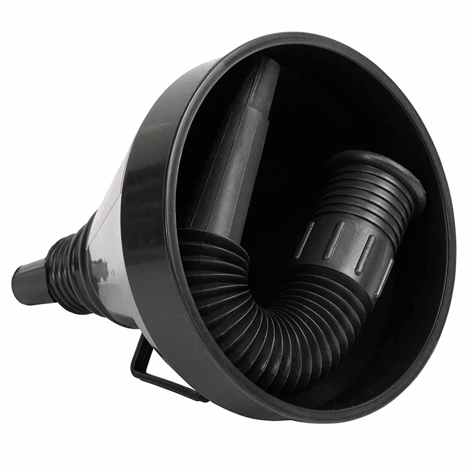 Flexible Spout Funnel W Mesh Filter  Extension Hose Oil  Gasoline Pouring Tool For Car Engines 1