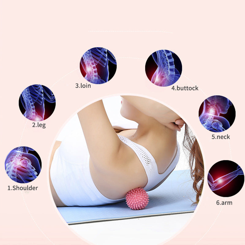 Massage Ball  Fascia Ball For Muscle Relaxation Yoga Fitness Shoulder Neck  Foot Massage Hard Ball  2