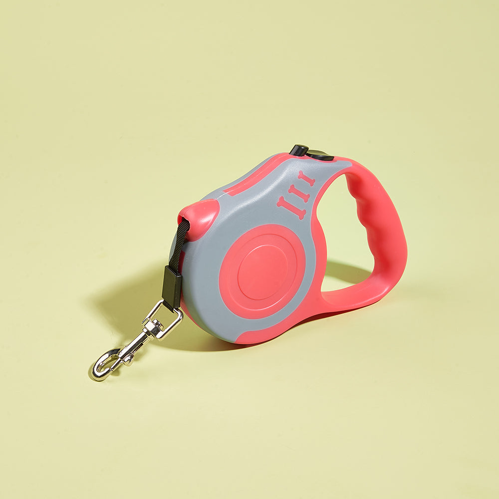 Retractable Dog Leash for Small Dogs & Cats Durable Nylon Lead for Puppy Walking, Hiking & Outdoor Travel