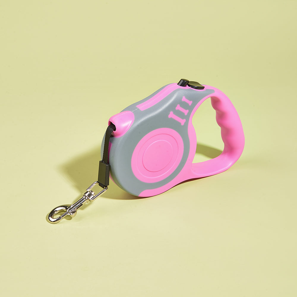 Retractable Dog Leash for Small Dogs & Cats Durable Nylon Lead for Puppy Walking, Hiking & Outdoor Travel
