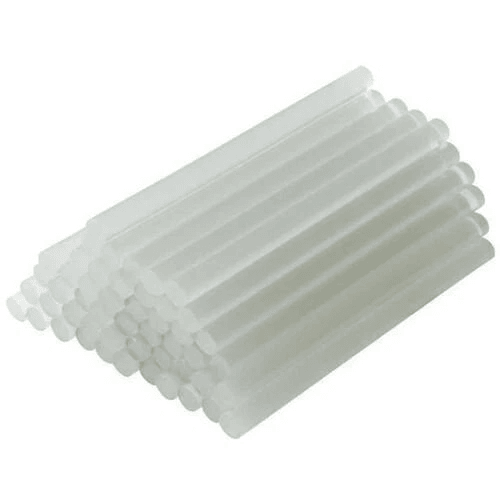 Hot Melt Mini Glue Gun Stick, Clear White Wholesale Lot, Strong Adhesive for Craft, DIY, Repair, Arts, and Office Use