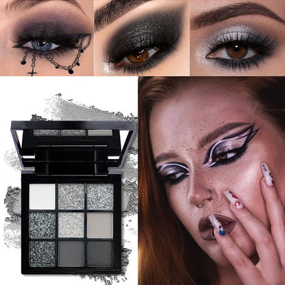 Glitter Pearlescent Matte Eye Shadow Palette Shimmer Makeup LongLasting  Highly Pigmented For Women 1