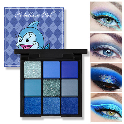 Glitter Pearlescent Matte Eye Shadow Palette Shimmer Makeup LongLasting  Highly Pigmented For Women 6