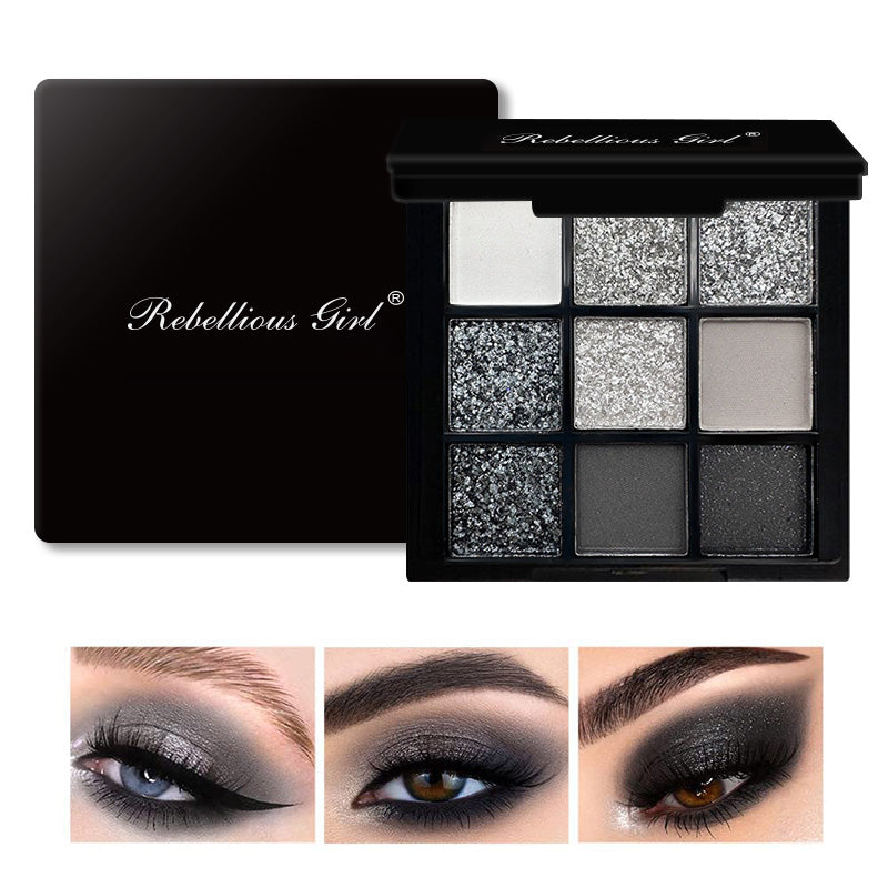 Glitter Pearlescent Matte Eye Shadow Palette Shimmer Makeup LongLasting  Highly Pigmented For Women 7