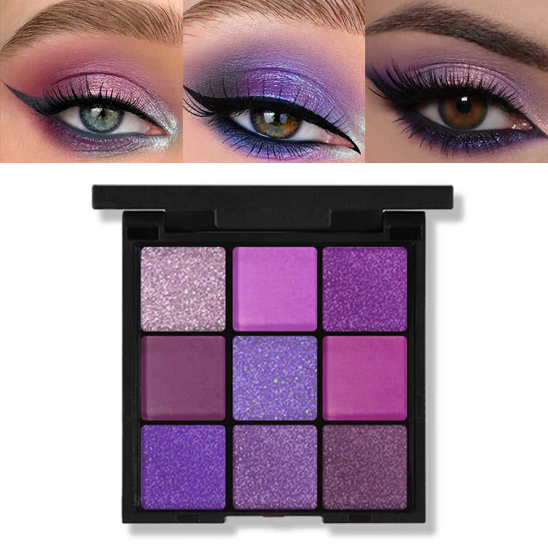 Glitter Pearlescent Matte Eye Shadow Palette Shimmer Makeup LongLasting  Highly Pigmented For Women 8