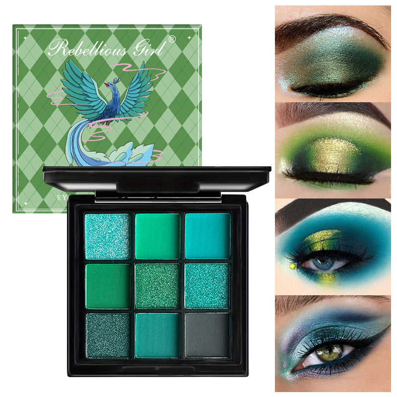 Glitter Pearlescent Matte Eye Shadow Palette Shimmer Makeup LongLasting  Highly Pigmented For Women 9