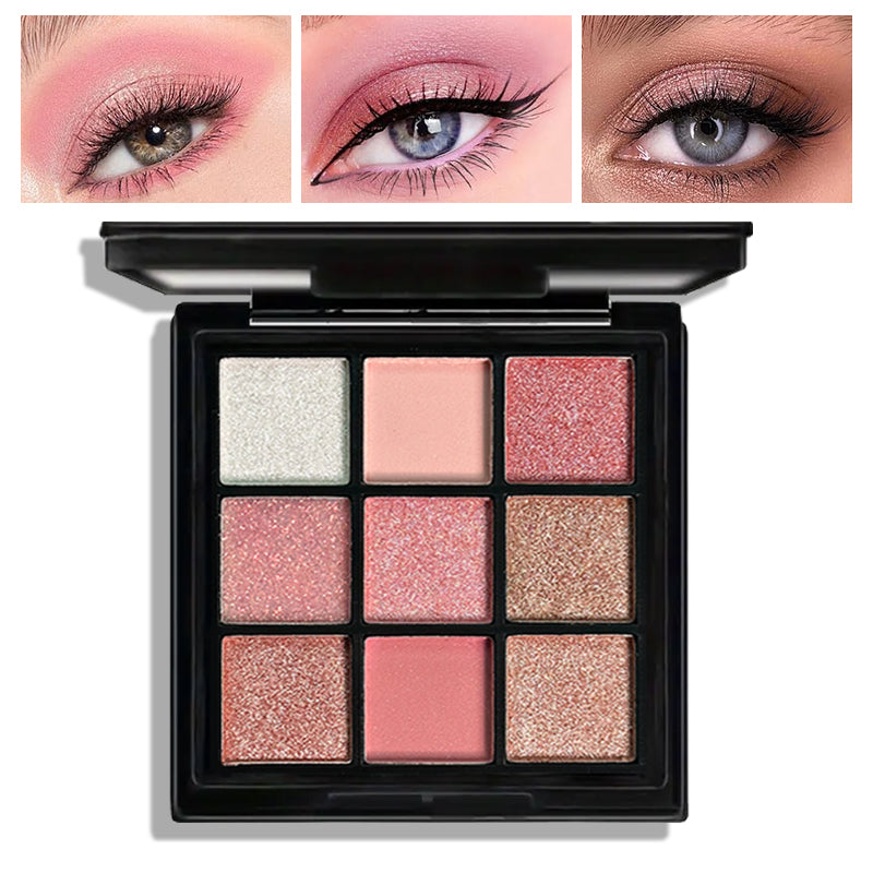 Glitter Pearlescent Matte Eye Shadow Palette Shimmer Makeup LongLasting  Highly Pigmented For Women 10