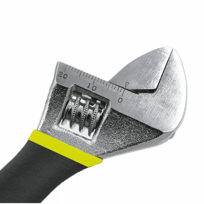 Heat Treated Laser Marked Metric Adjustable Wrench Set Durable Chrome Steel Spanner Set For Mechani 3