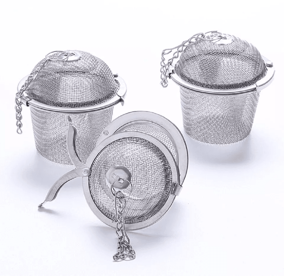 Stainless Steel Tea Infuser Ball Ultra Fine Mesh Loose Leaf Herb Strainer With Locking Clasp 1