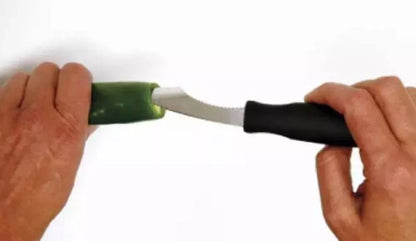 Jalapeno Corer Cutter Stainless Steel Pepper Slicer Tool For Tomatoes Strawberries Fruit Prep Ergon 4