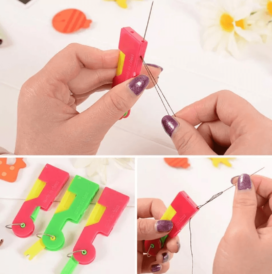 Automatic Needle Threaders Easy Thread Guide Tool For Elderly  Sewing Enthusiasts 2
