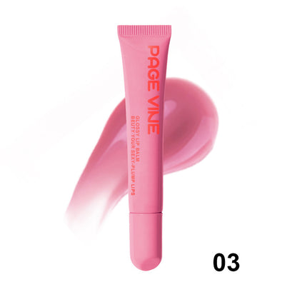 Moisturizing Phone Case Lip Gloss Concentrated Raspberry Jelly Transparent Lip Gloss For Hydrated P