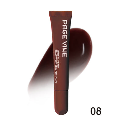 Moisturizing Phone Case Lip Gloss Concentrated Raspberry Jelly Transparent Lip Gloss For Hydrated P