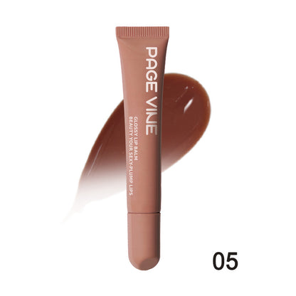 Moisturizing Phone Case Lip Gloss Concentrated Raspberry Jelly Transparent Lip Gloss For Hydrated P