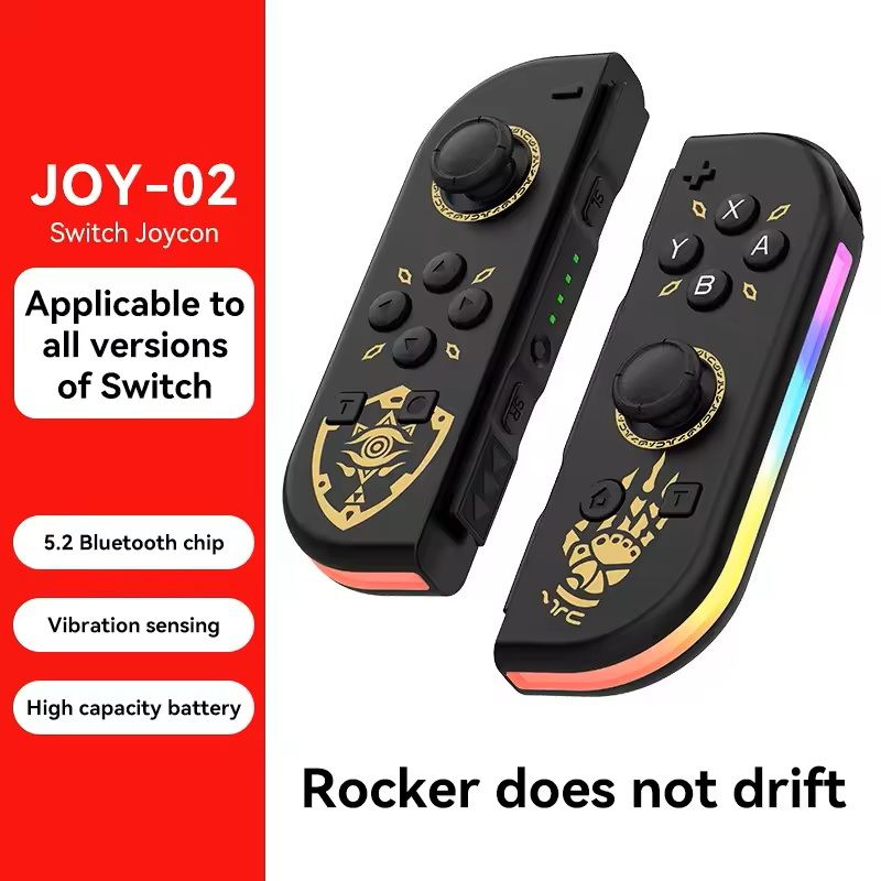 Wireless Joypad Controllers For Switch OLED Lite  Dual Vibration WakeUp Feature Sword Style 10