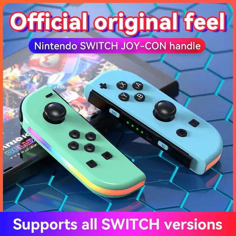 Wireless Joypad Controllers For Switch OLED Lite  Dual Vibration WakeUp Feature Sword Style 12