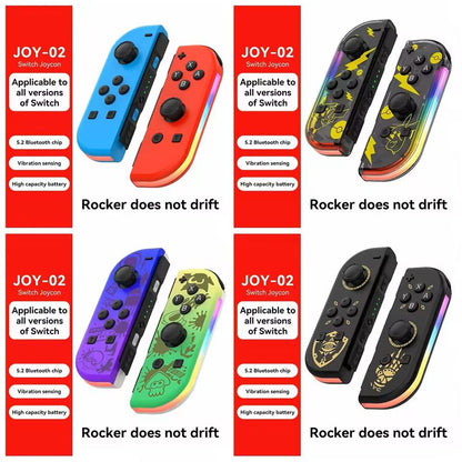 Wireless Joypad Controllers for Switch OLED Lite – Dual Vibration, Wake-Up Feature, Sword Style