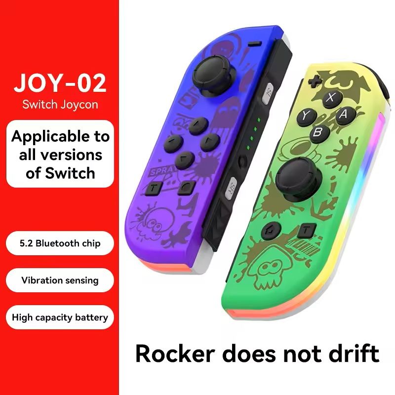 Wireless Joypad Controllers For Switch OLED Lite  Dual Vibration WakeUp Feature Sword Style 16