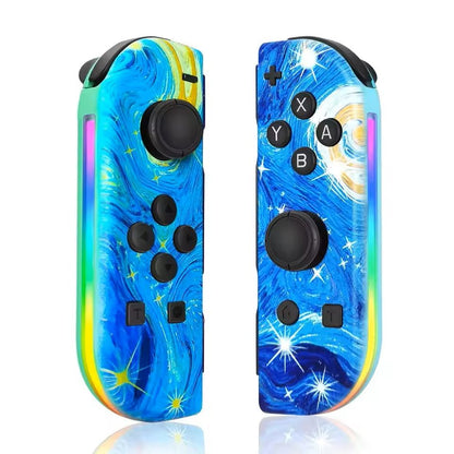 Wireless Joypad Controllers For Switch OLED Lite  Dual Vibration WakeUp Feature Sword Style 2