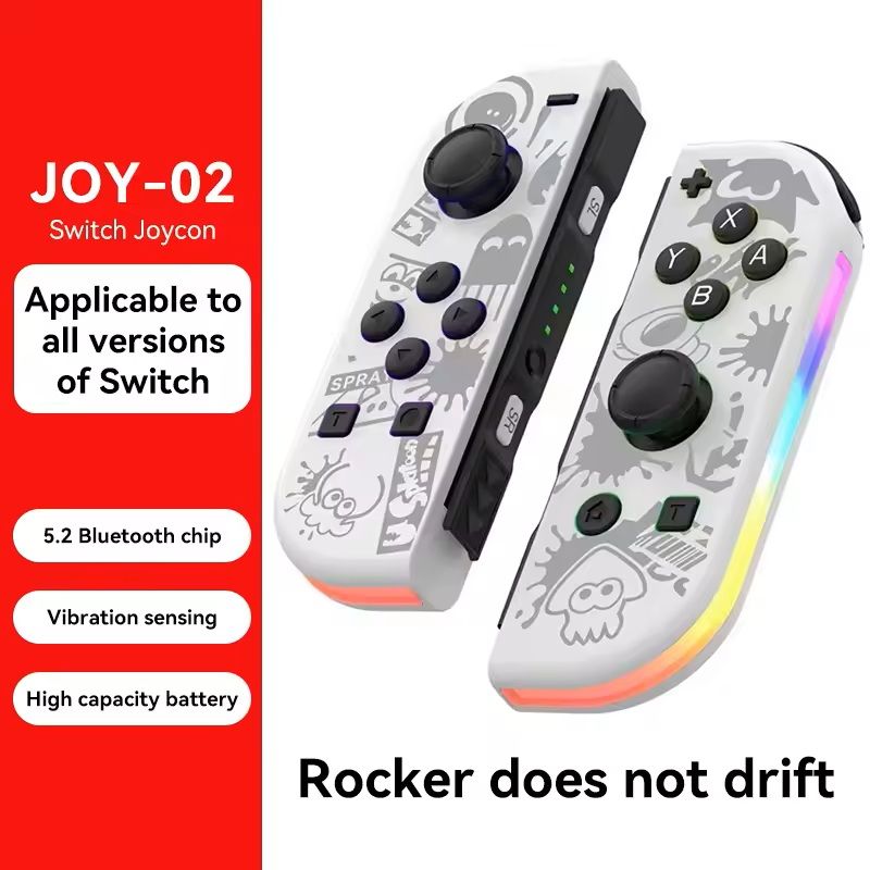 Wireless Joypad Controllers For Switch OLED Lite  Dual Vibration WakeUp Feature Sword Style 7