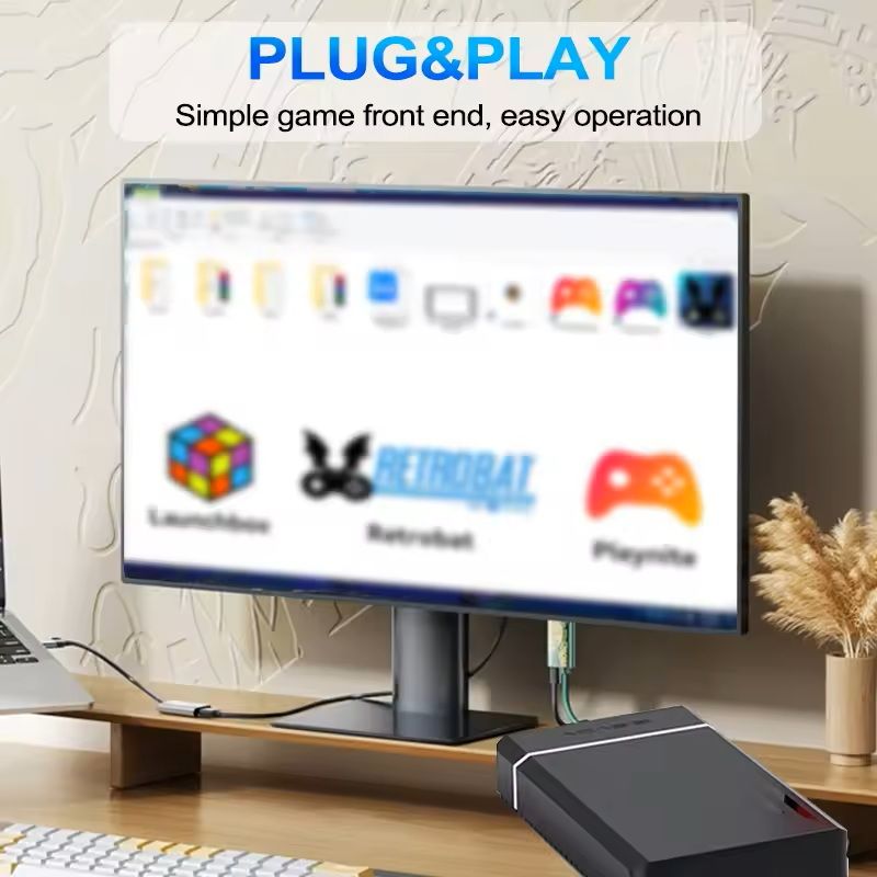 12TB Retro Gaming HDD Console With 10K Games For PS3 PS2 Wii Switch More 2