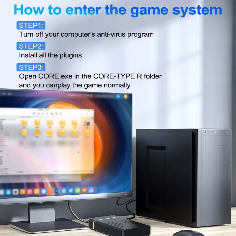 12TB Retro Gaming HDD Console With 10K Games For PS3 PS2 Wii Switch More 5