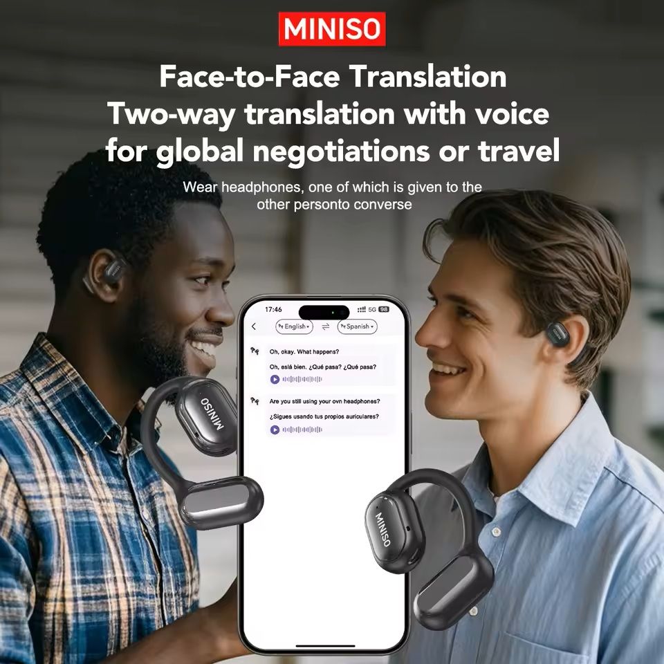 X30 Wireless Translation Headphones With RealTime Voice Chat And EQ App Control 1