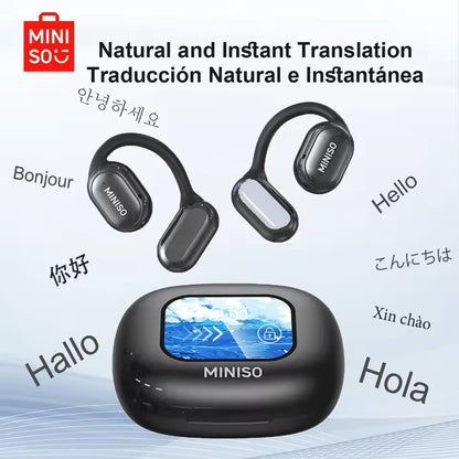 X30 Wireless Translation Headphones with Real-Time Voice Chat and EQ App Control
