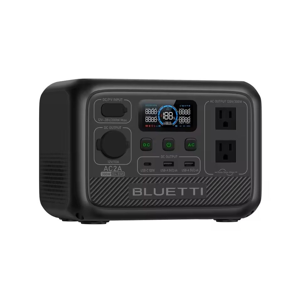 Portable Power Station 300W With Fast Charging And Solar Generator Compatibility 3