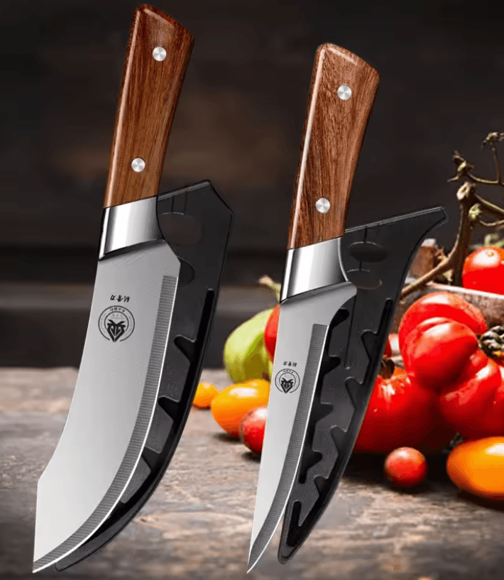 Japanese High Carbon Multi Purpose Cleaver Butcher BBQ And Chef Knife In One 7