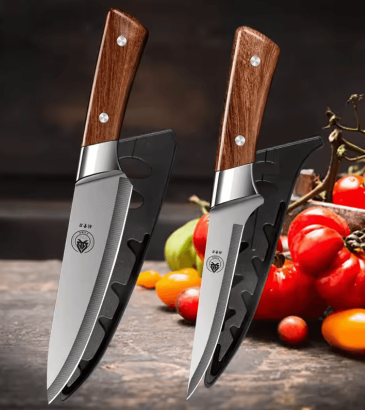 Japanese High Carbon Multi Purpose Cleaver Butcher BBQ And Chef Knife In One 6