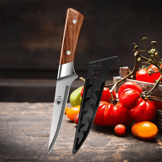 Japanese High Carbon Multi Purpose Cleaver Butcher BBQ And Chef Knife In One 3