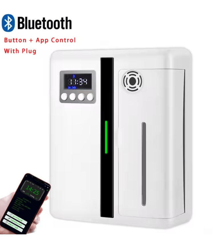Scent Machine Aroma Diffuser Wall Mounted Hotel 160ML Aroma Diffuser With Fan Inside 4